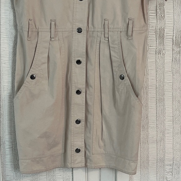 Isabel Marant Etoile Cotton Rodwell Safari Dress size 34 (2) - Picture 6 of 8